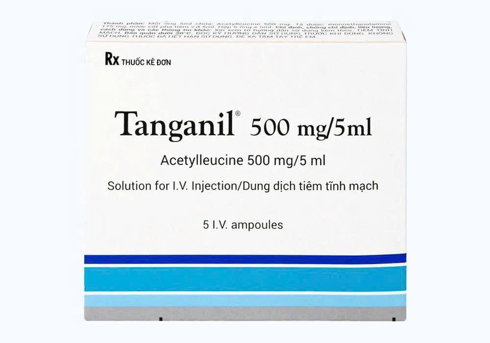 Tanganil IV 500mg/5ml – Acetylleucine Intravenous Injection